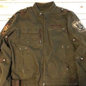 Harley Davidson never worn bomber jacket